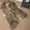 Brown Icelandic Sheepskin Rug, Natural Brown Icelandic Sheepskin