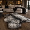 Tri-coloured Sheepskin Rug | Natural Icelandic Sheepskin