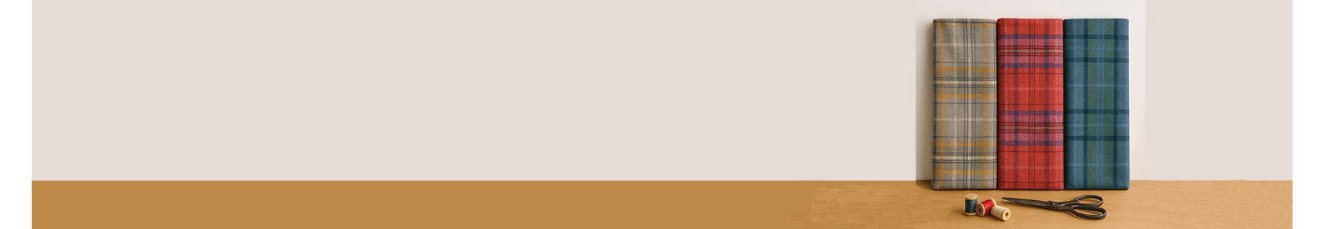 Tartan Check Fabric | Tartan Checked Craft Fabric | Check Fabric |