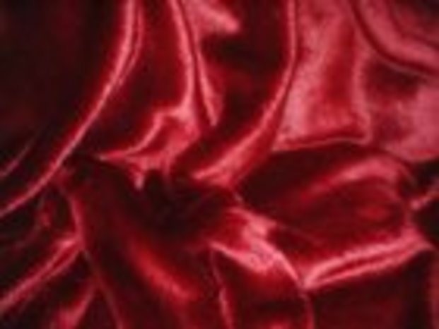 New Ruby Red Faux Fur